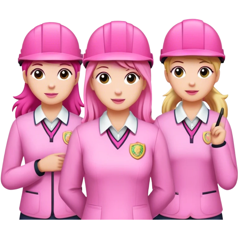 Pink pony club emoji