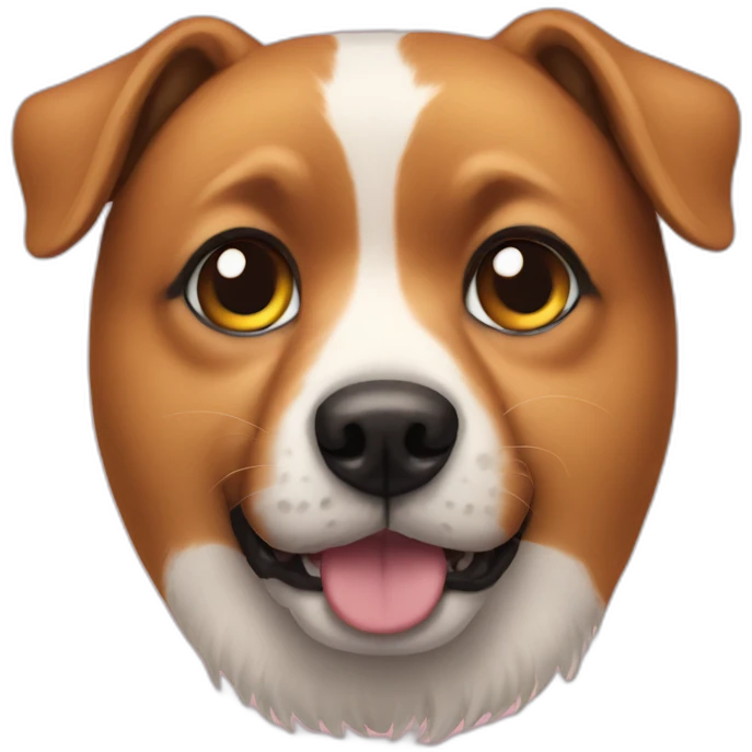 eye roll dog emoji