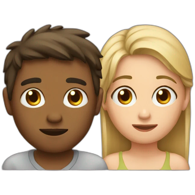 three people one sad, the second one is neutral and the third is extreamely hapy emoji