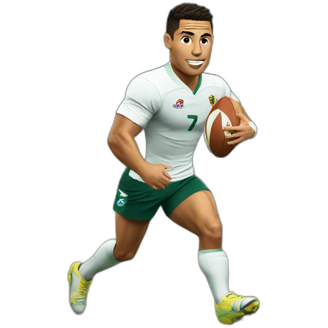 ronaldo rugby emoji