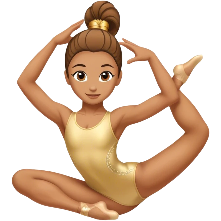 Dancer-gymnast emoji