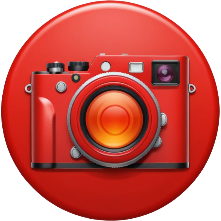 Leica red circle emoji