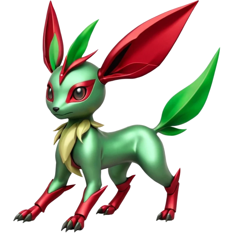 Scizor-Leafeon-Pokémon-Digimon-Fakémon-creature emoji