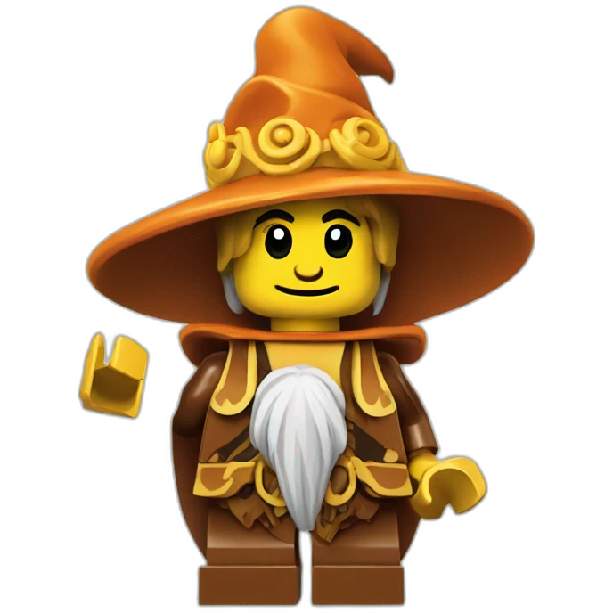 Lego sorcerer emoji