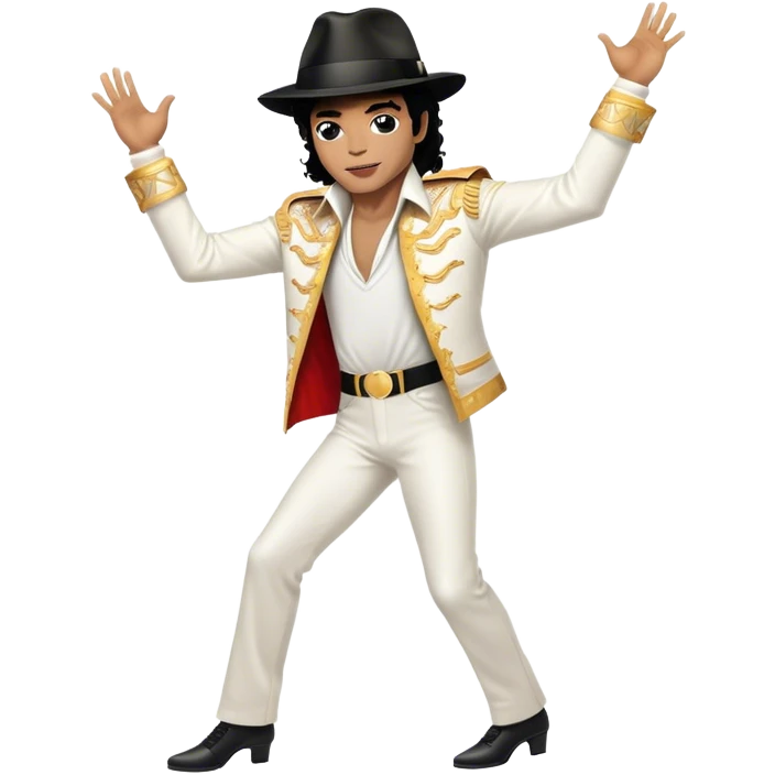 Mickael Jackson dancing  emoji