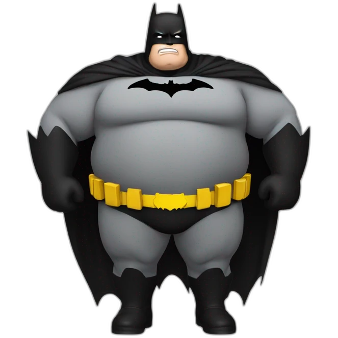 fat batman emoji