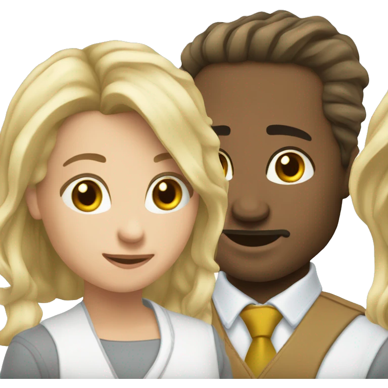 Бородатый музыкант с синей гитарой  emoji