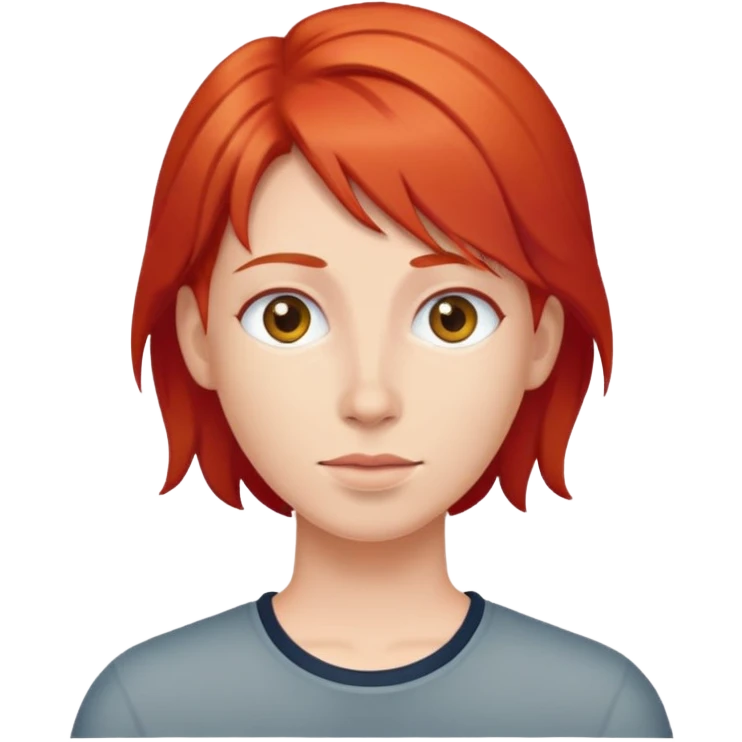 Anal sex red hair emoji