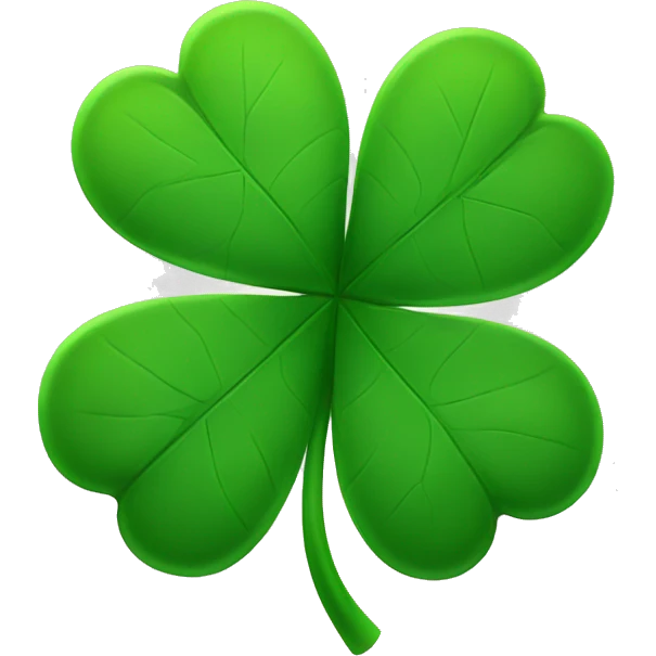 5 leaf clover emoji