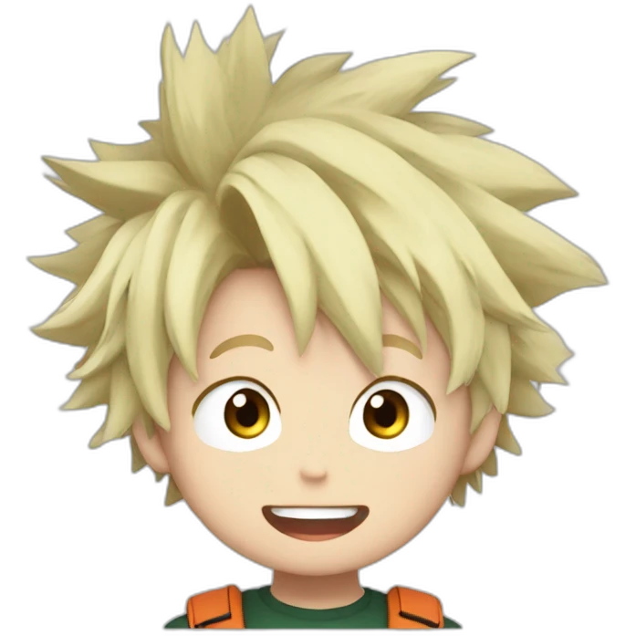 Bakugo kids my héro academia emoji