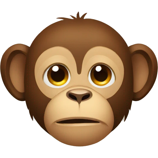 tired monkey  emoji