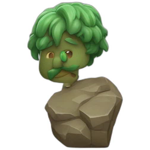 Coeur en pierre brisé emoji