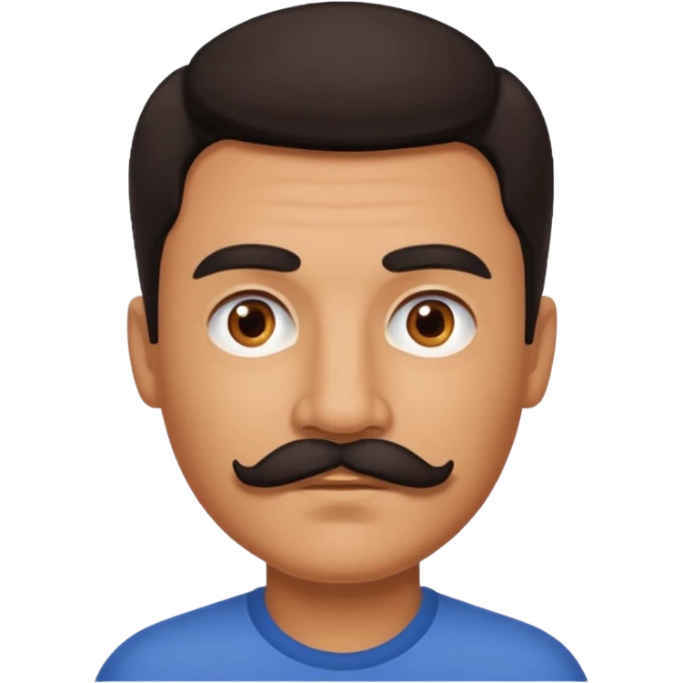 mustaches man emoji