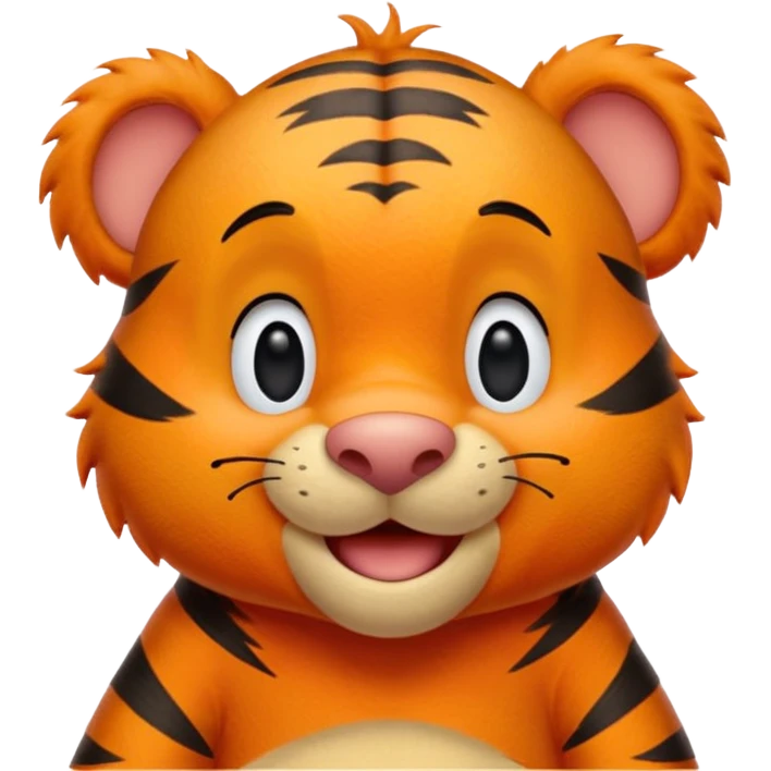 Tigger from the animated series Winnie the Pooh and Tigger Too emoji