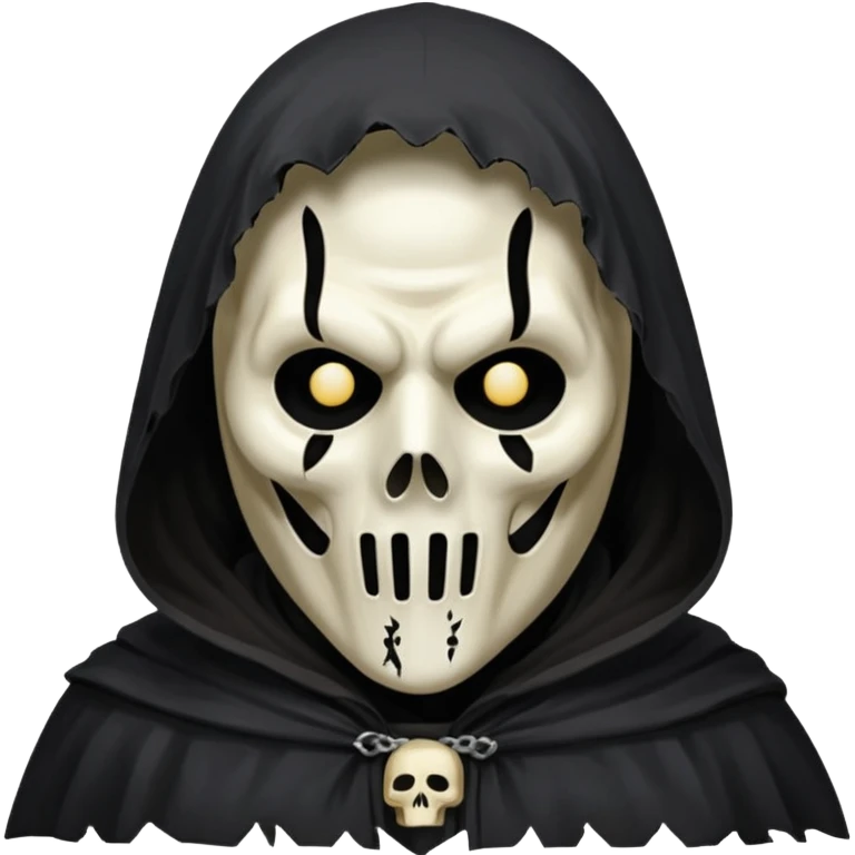 old ghostface from the Scream movie emoji