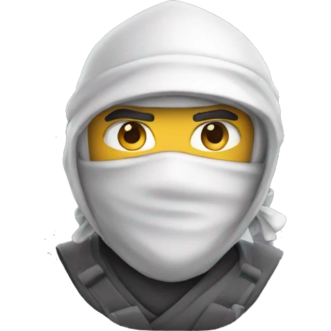 ninja fumando emoji