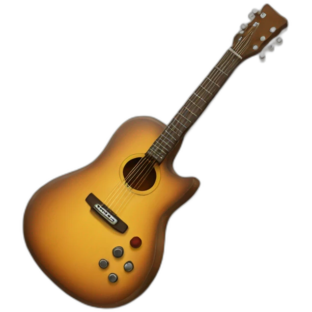 Guitar emoji