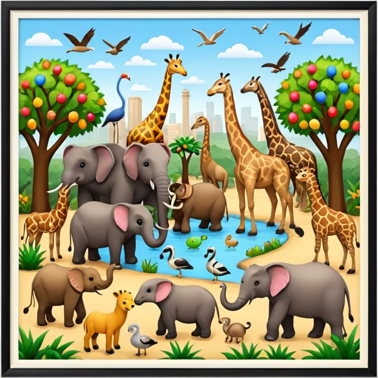 zoo desde fuera  emoji