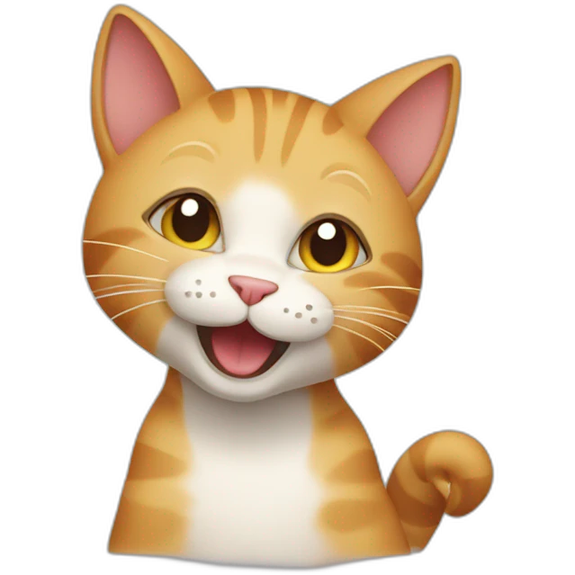 Singin cat emoji