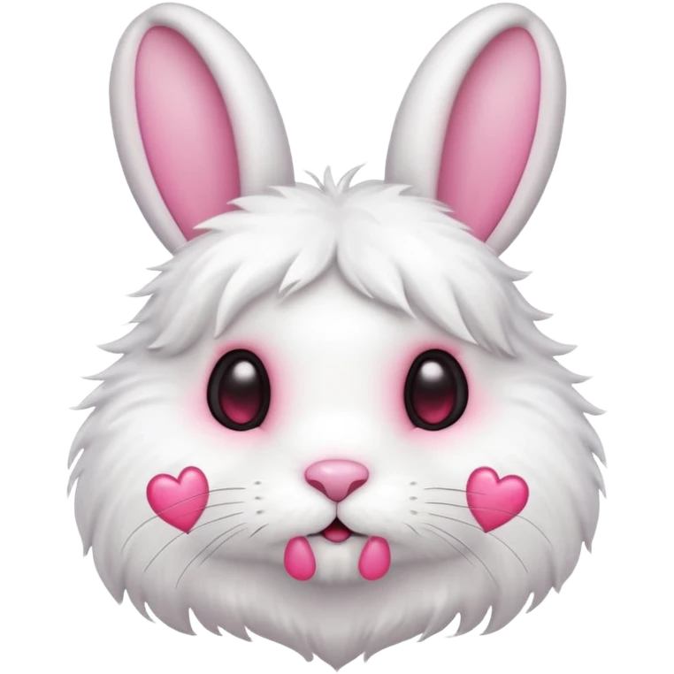 зайчик с сердечком  emoji