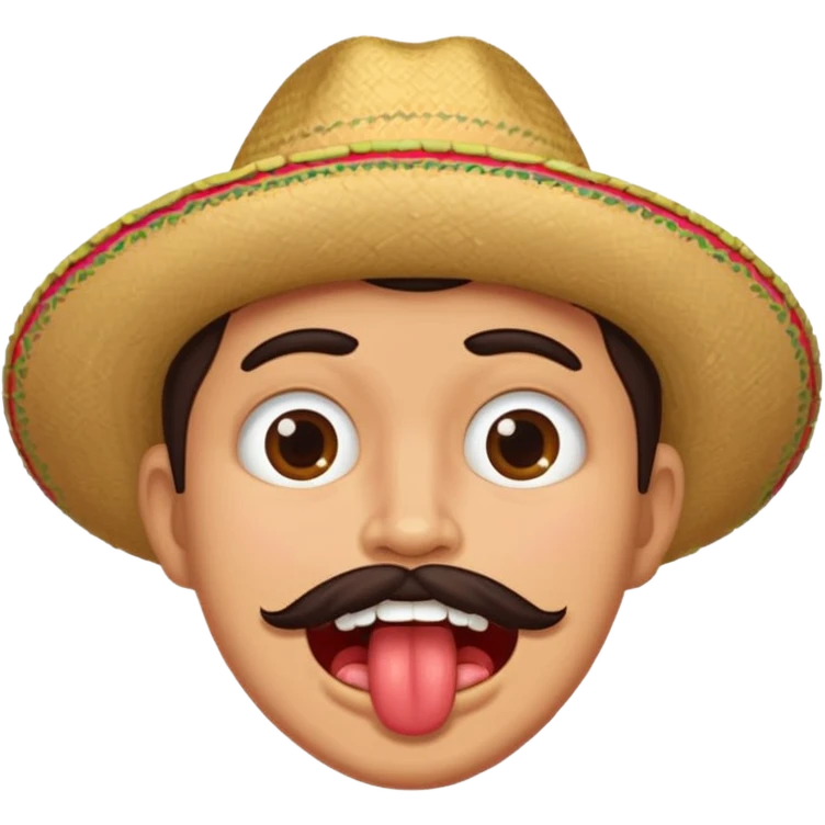 Drooling Mexican  emoji