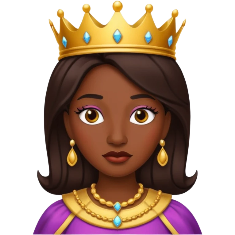 Sassy queen emoji