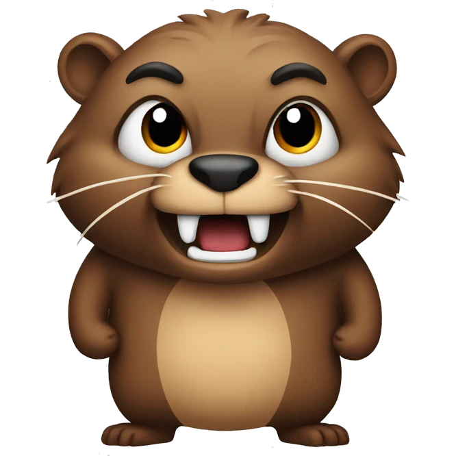 Angry Beaver  emoji