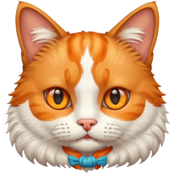 cat with mustache emoji