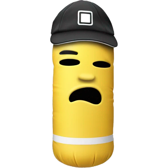 punching bag with hat emoji