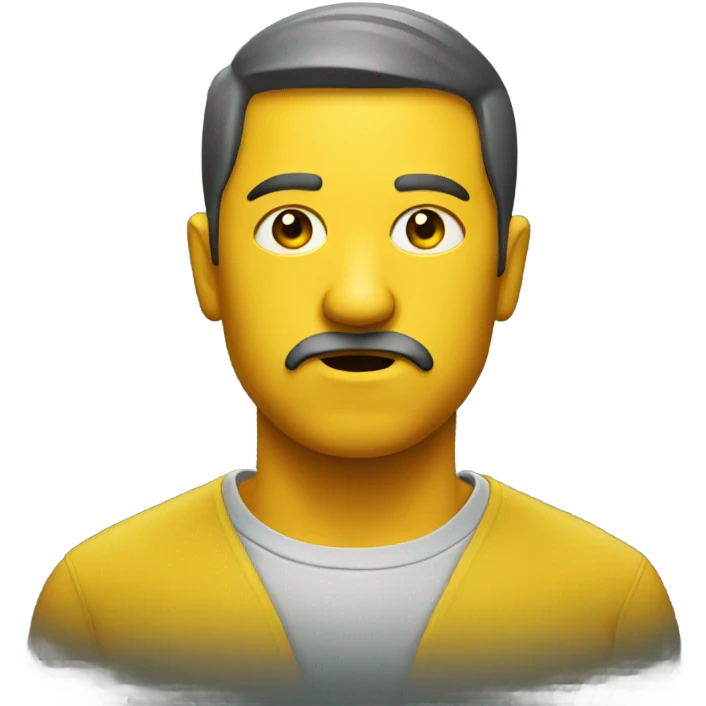 round yellow serious face emoji emoji