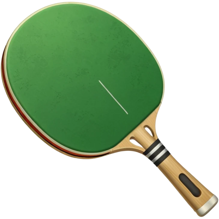 green pingpong racket emoji
