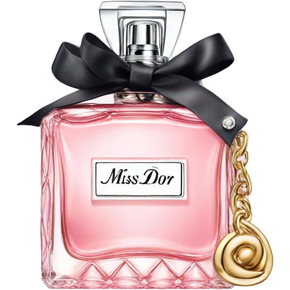 Miss Dior pefume  emoji