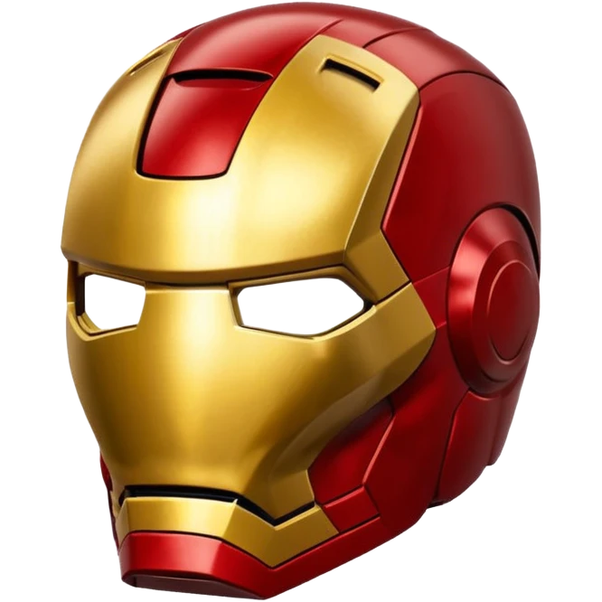 Iron man helmet  emoji