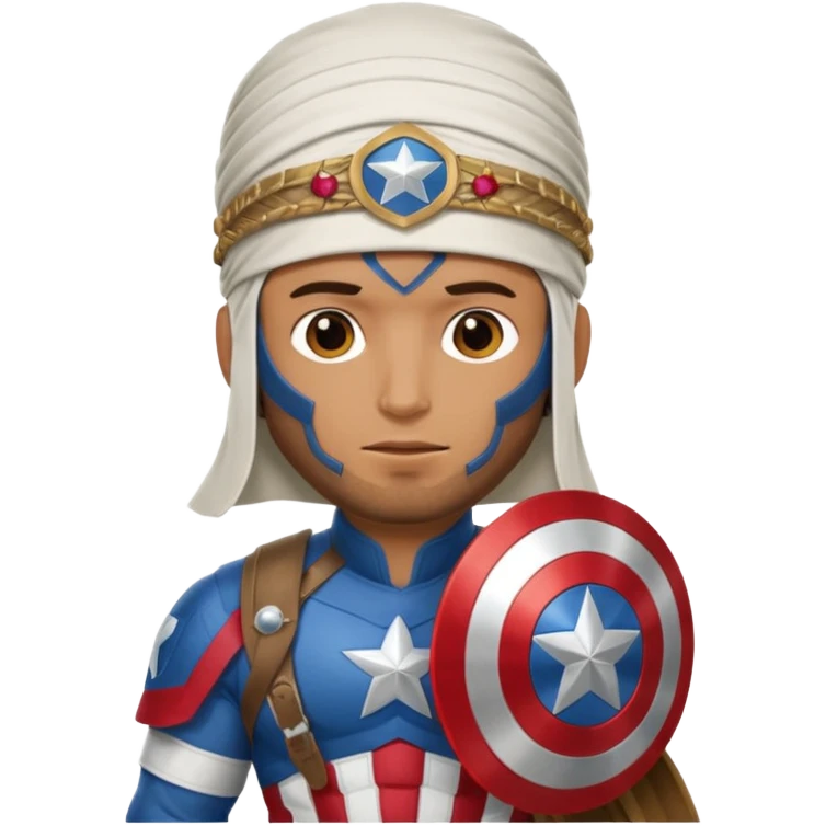 Captain America sheikh emoji