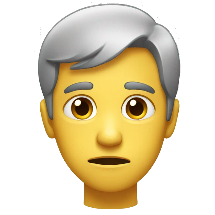 depressed emoji