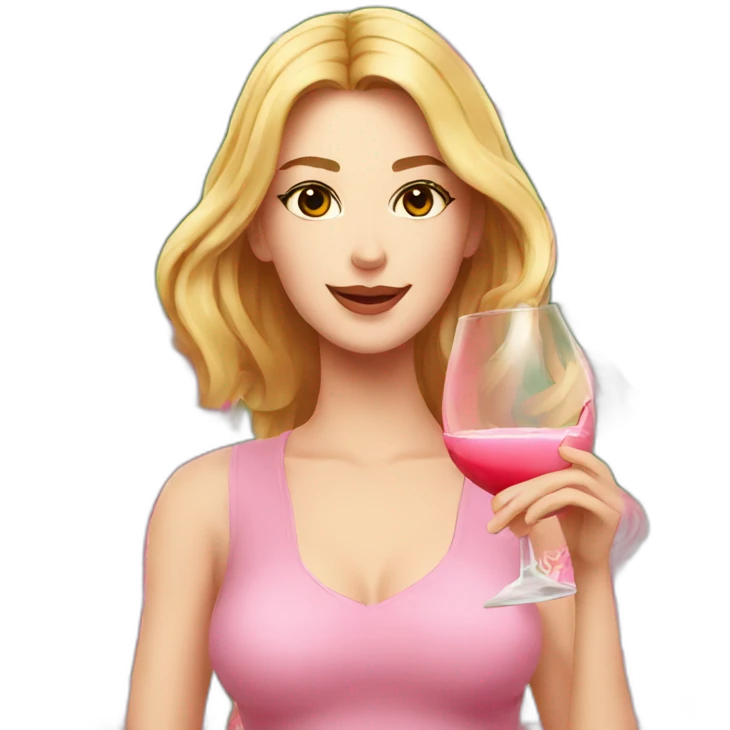 Rosé park emoji