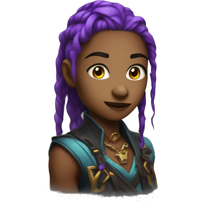 realistic jinx arcane emoji