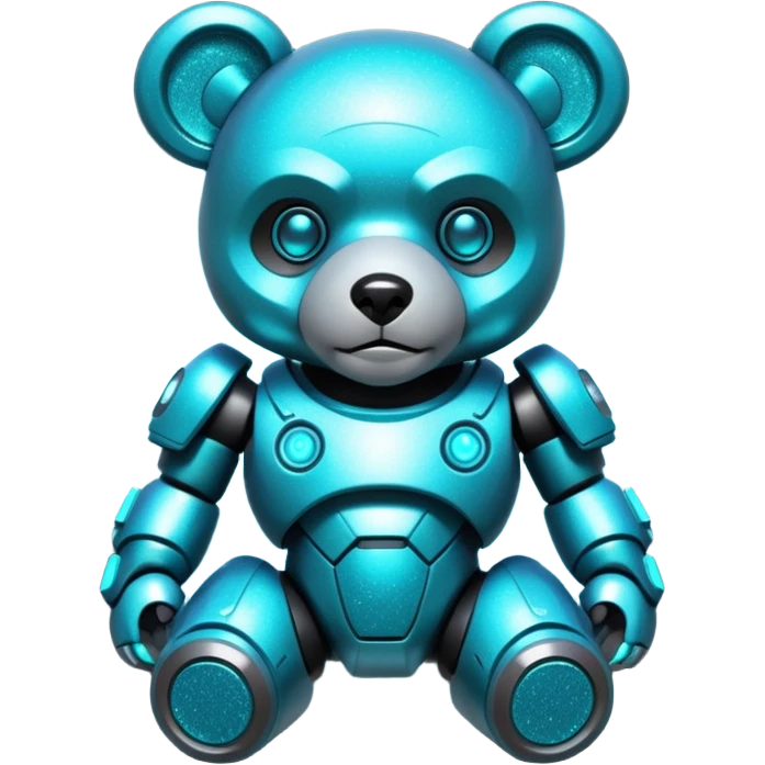 glitter mech bear cian cyberpunk emoji