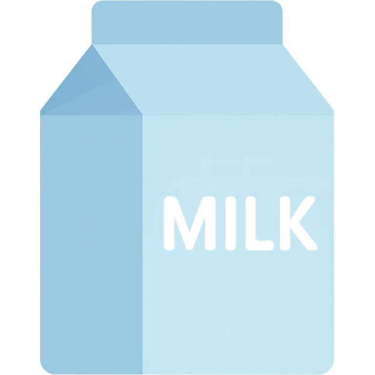 carton of milk emoji