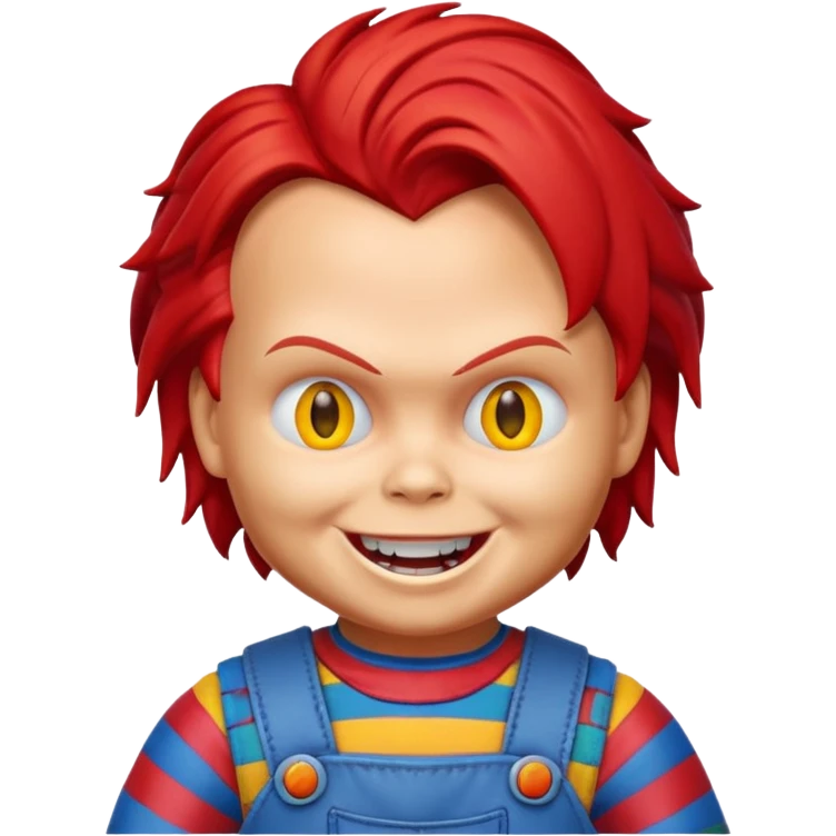 Un emojin de chuky emoji