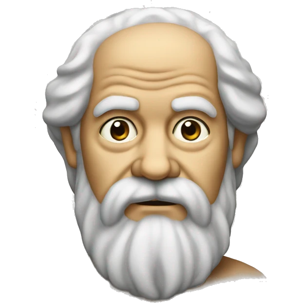 Socrates the philosopher emoji