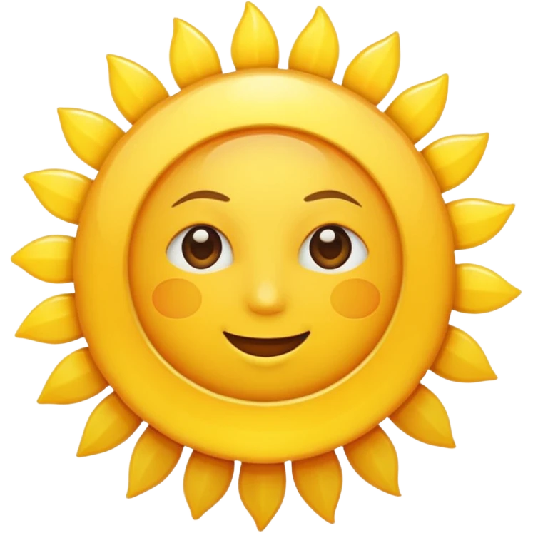 sun emoji