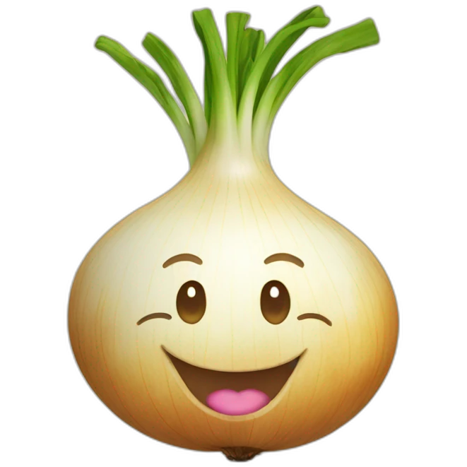happy onion emoji