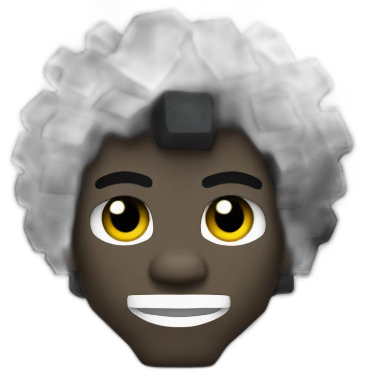 Golliwog Minecraft emoji