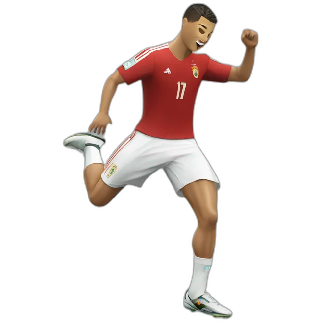 Ronaldo qui danse emoji