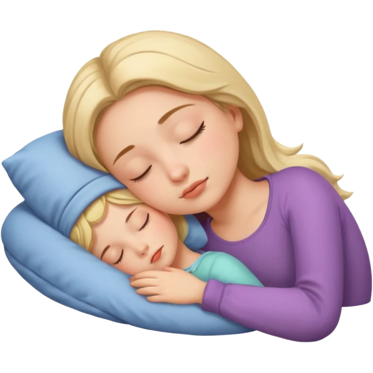 Девушка спит   emoji