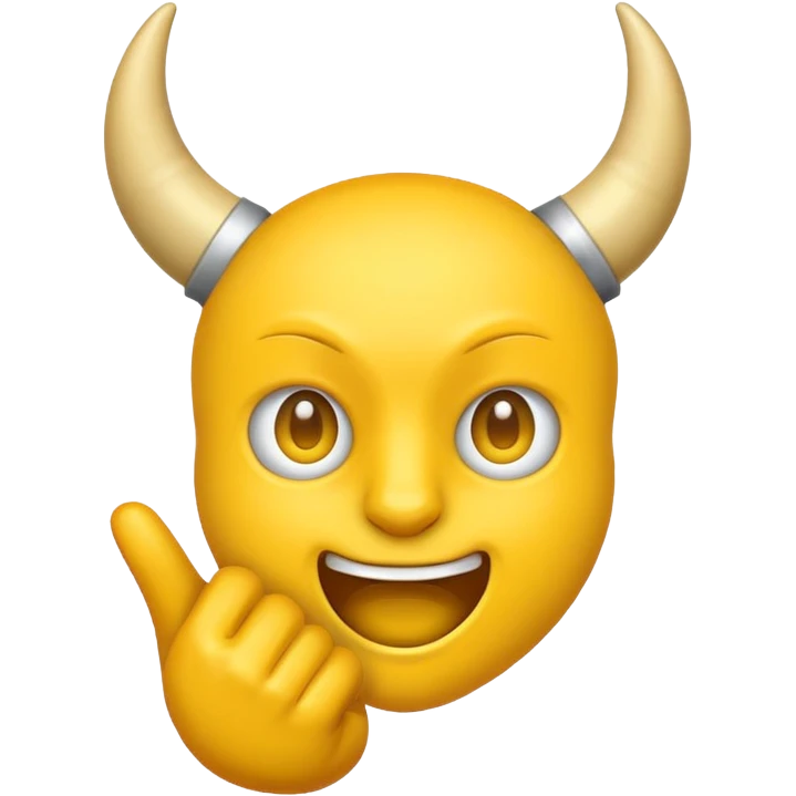 Create a horns down emogi emoji