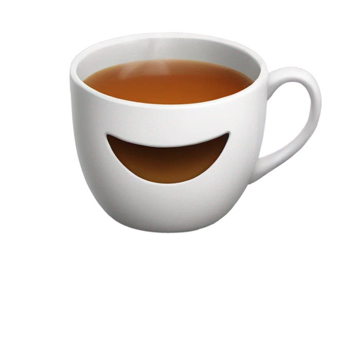 Mug of tea  emoji