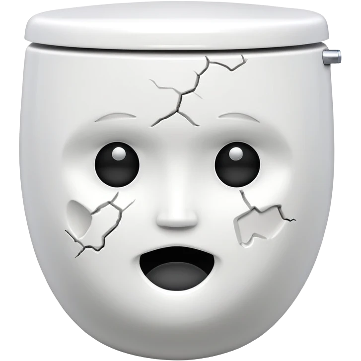 Skibidi Toilet with a face emoji