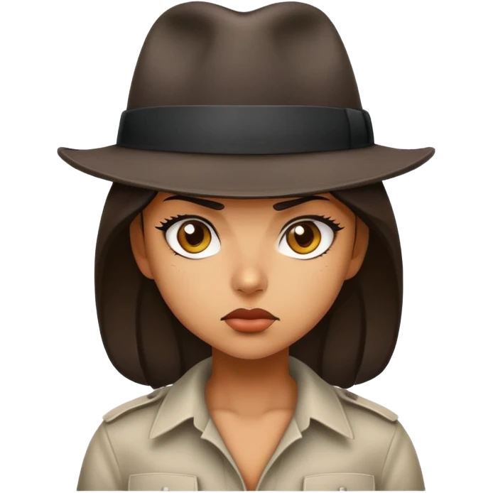 gangster girl emoji